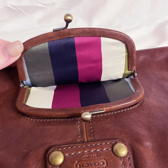 NEW COACH LEGACY BRIDGIT WHISKY BROWN SHOULDER BAG 11622 RARE 65TH ANNIVERSARY - Picture 5 of 15